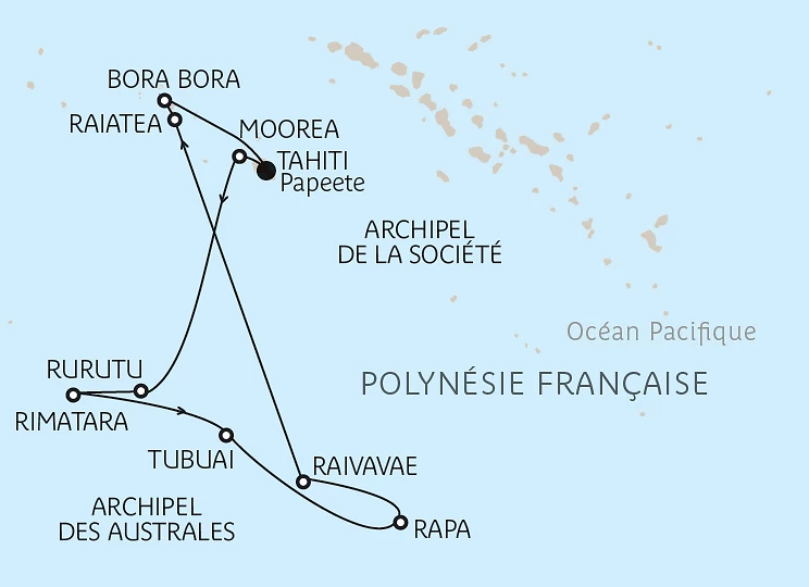 Carte Cap vers les Australes 2027