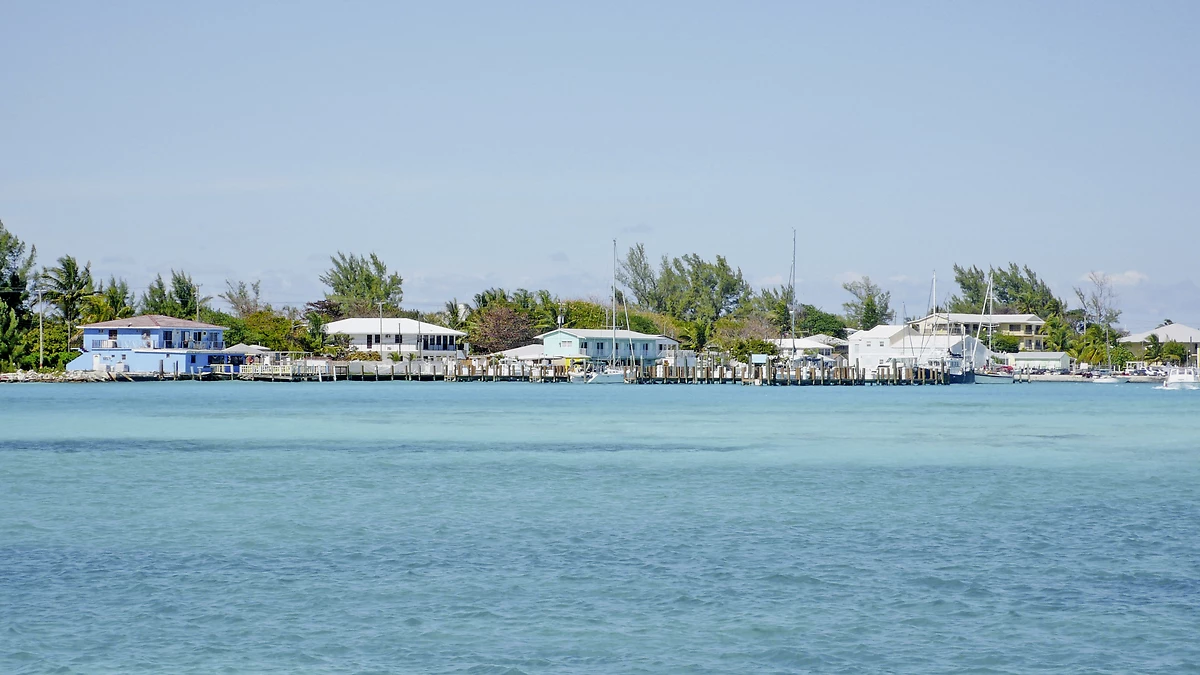 Paysage de l'Île Bimini, Bahamas