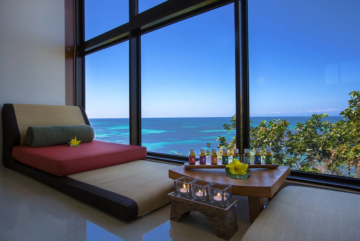 salle de détente, The Waterfront Spa, Coco de Mer & Black Parrot Suites, Seychelles