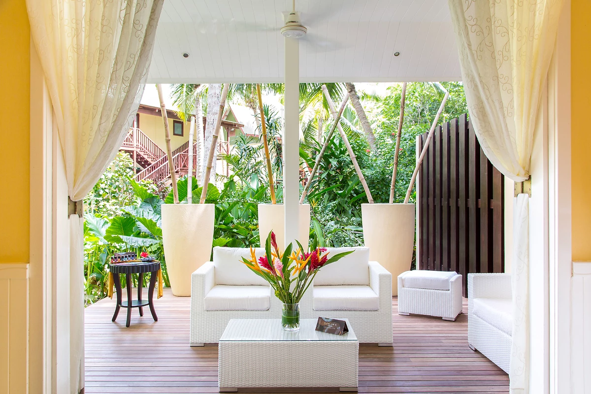 Terrasse, Paradise Sun Spa, Paradise Sun, Seychelles