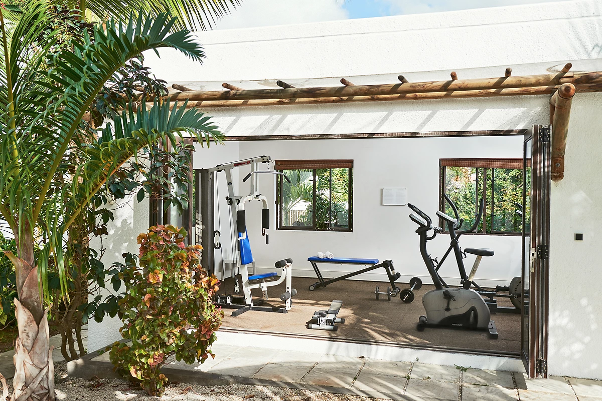Salle de fitness, Hôtel Coin de Mire Attitude, Maurice