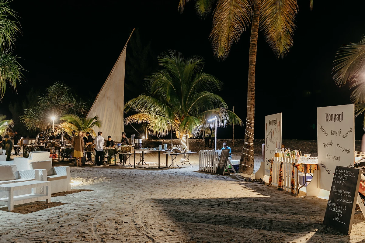 The Beach, Restaurant, LUX* Marijani, Zanzibar, Tanzanie