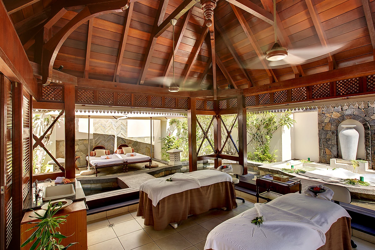 Salle de massage, Heritage Le Telfair Golf & Wellness Resort, Île Maurice