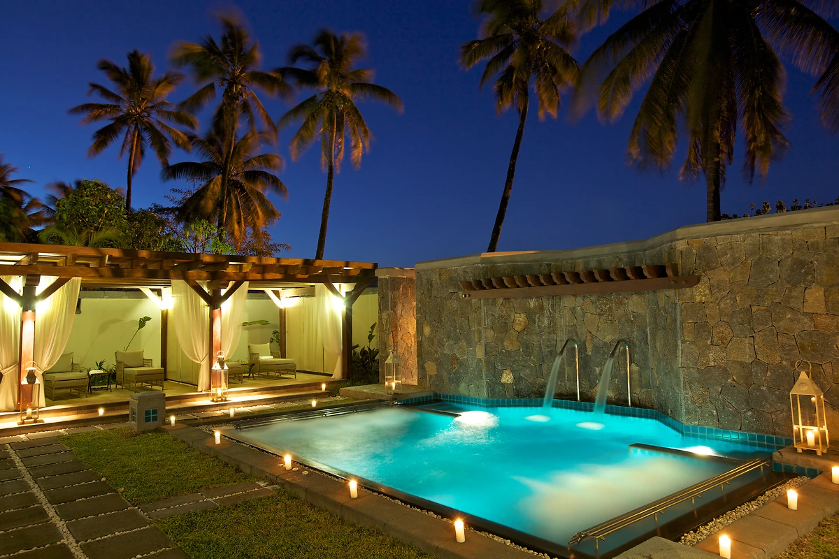Piscine du Spa, Heritage Le Telfair Golf & Wellness Resort, Île Maurice