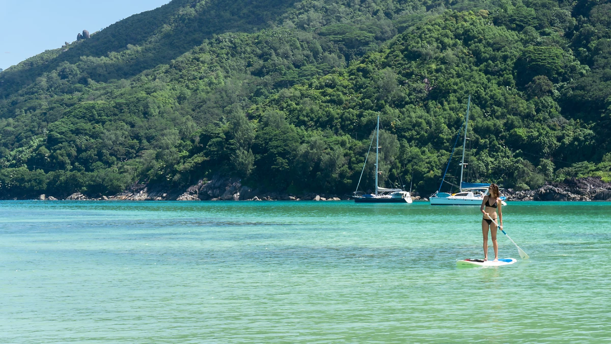 Stand-up paddle, Constance Ephelia Seychelles, Seychelles