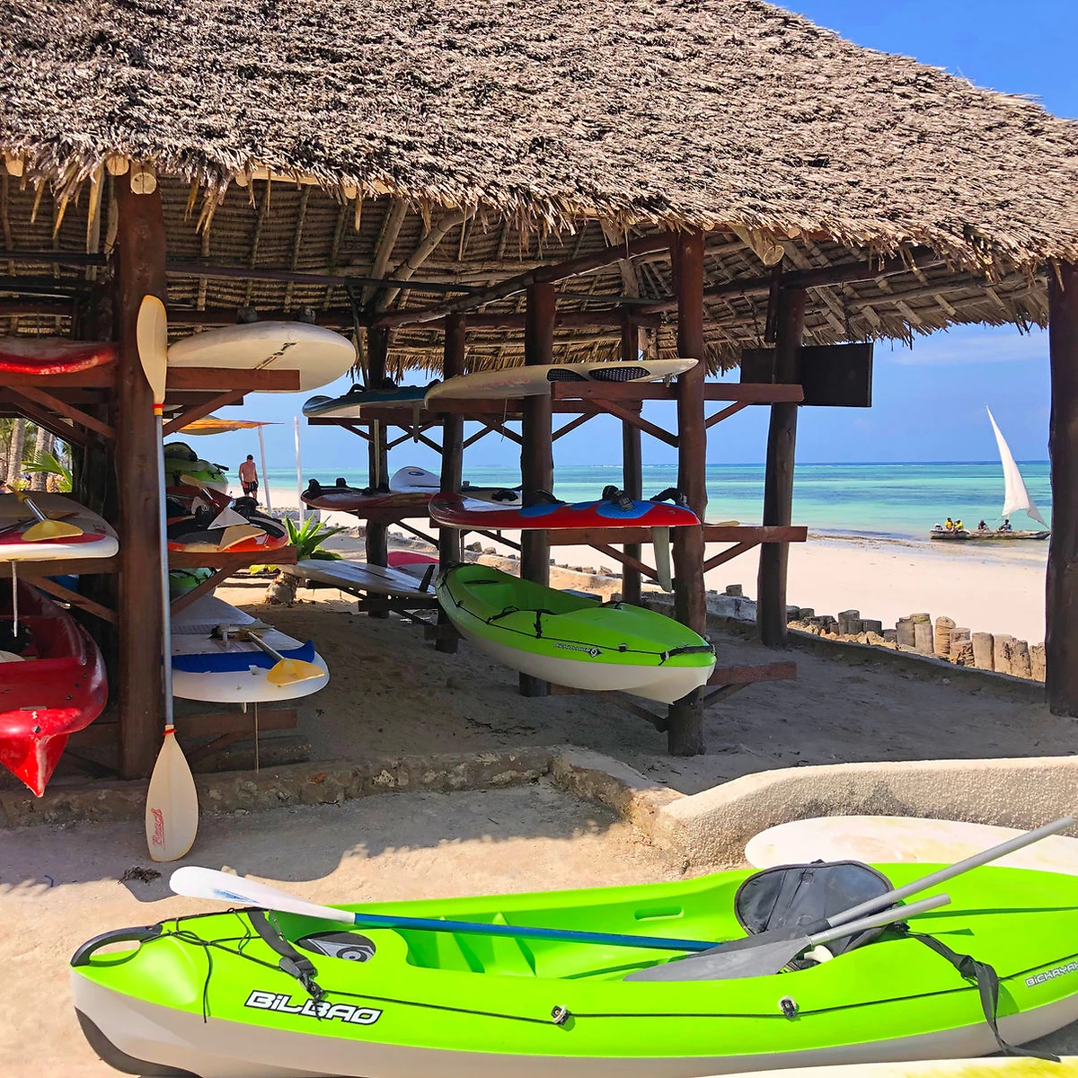 Centre de sports nautiques, Bluebay Beach Resort & Spa, Zanzibar, Tanzanie