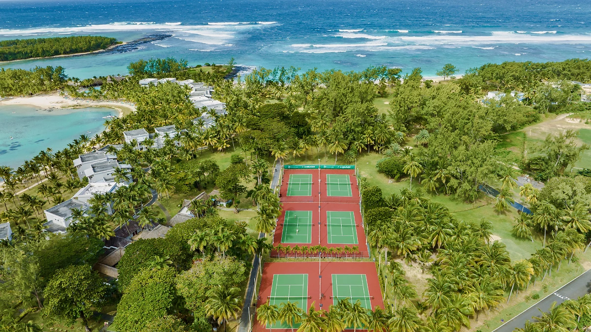 Terrains de tennis, Shandrani Beachcomber Resort & Spa, Ile Maurice