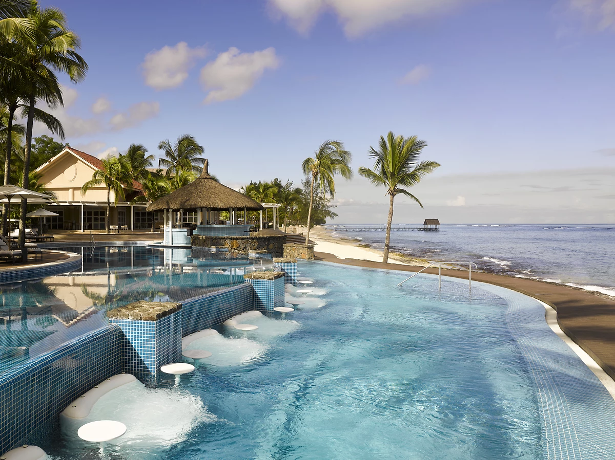Piscine Nirvana avec bain à remous, Le Méridien Île Maurice