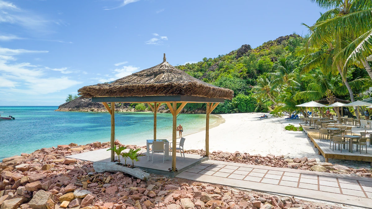 Plage, Hotel L'Archipel, Seychelles