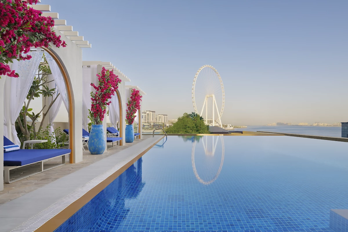 Piscine, JA Ocean View Hotel, Dubaï, Émirats arabes unis