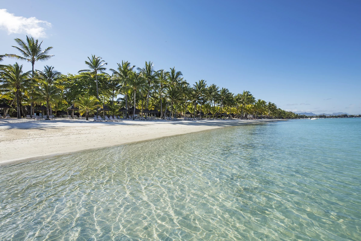 Plage, Trou aux Biches Beachcomber Golf Resort & Spa, Île Maurice