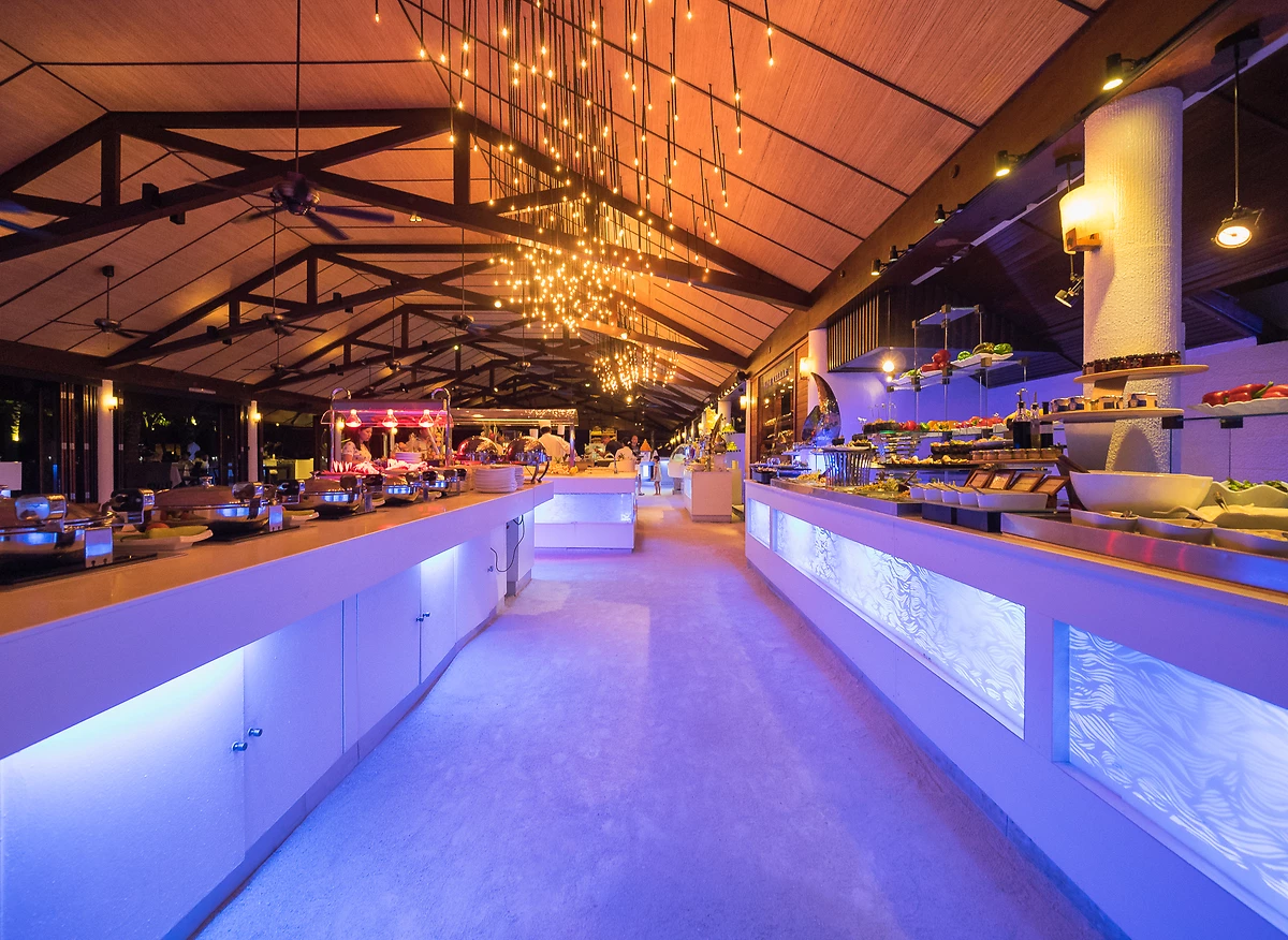 Lily Maa restaurant, Lily Beach Resort & Spa, Maldives