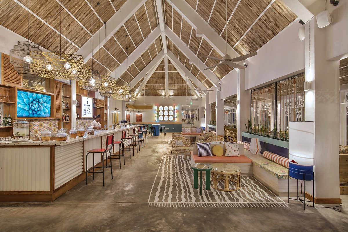 Bar de l'hôtel, hôtel C Rodrigues Mourouk