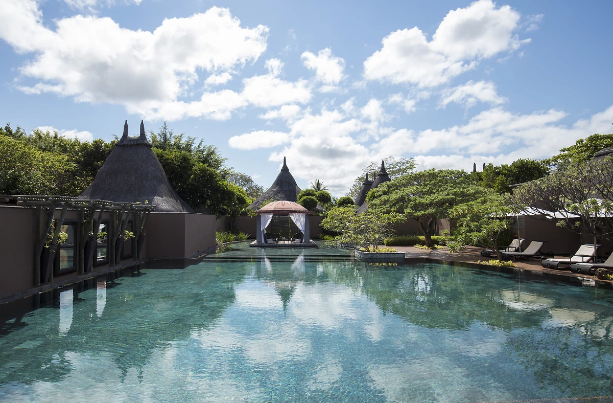 Piscine du Spa, Trou aux Biches Beachcomber Golf Resort & Spa, Île Maurice