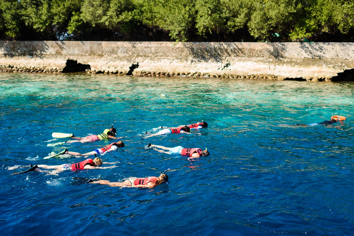 Snorkeling, Bandos