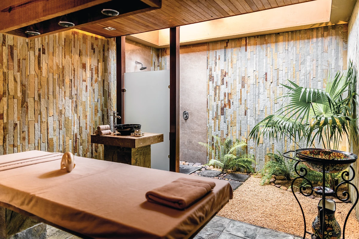 Table de massage, Spa, Dinarobin Beachcomber Golf Resort & Spa, Île Maurice