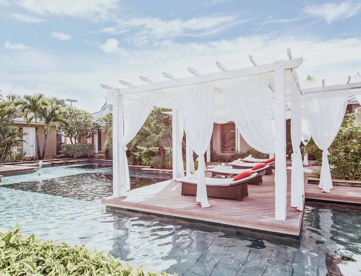 Espace de détente, spa de l'hôtel, La Pirogue