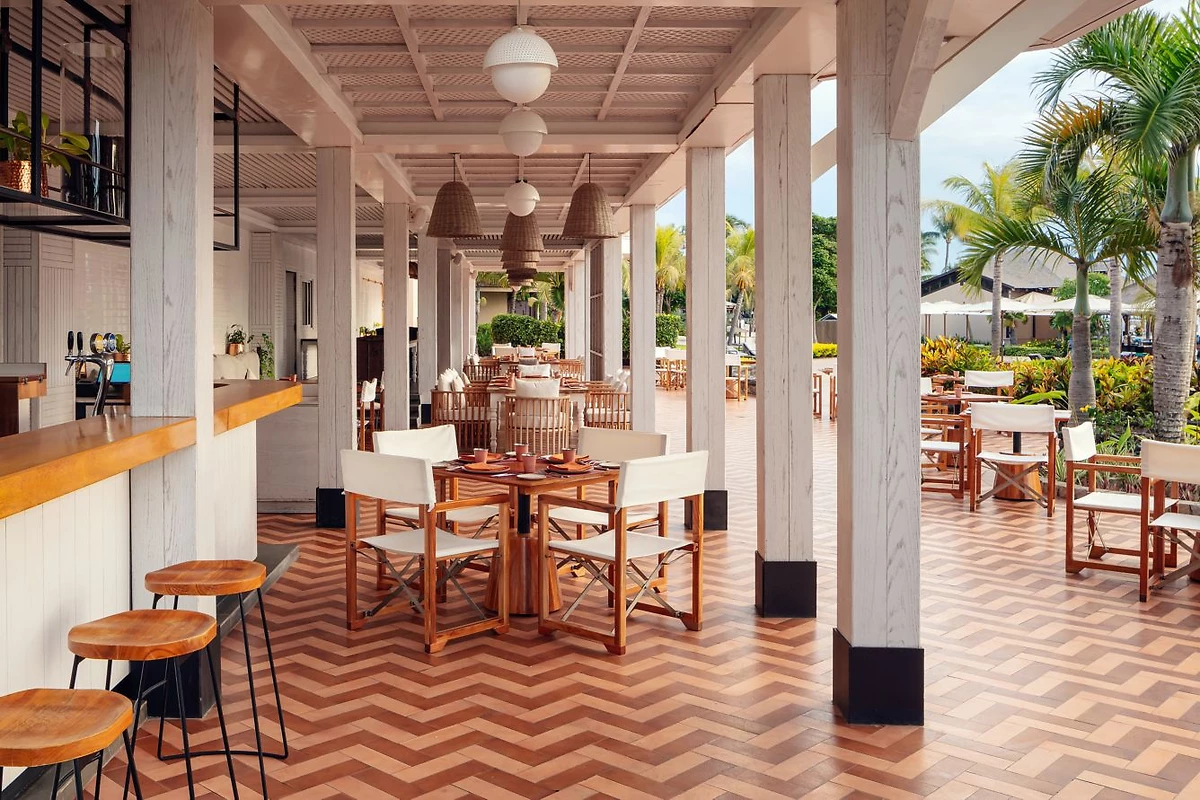 Terrasse, Restaurant Kumin, Le Méridien Île Maurice