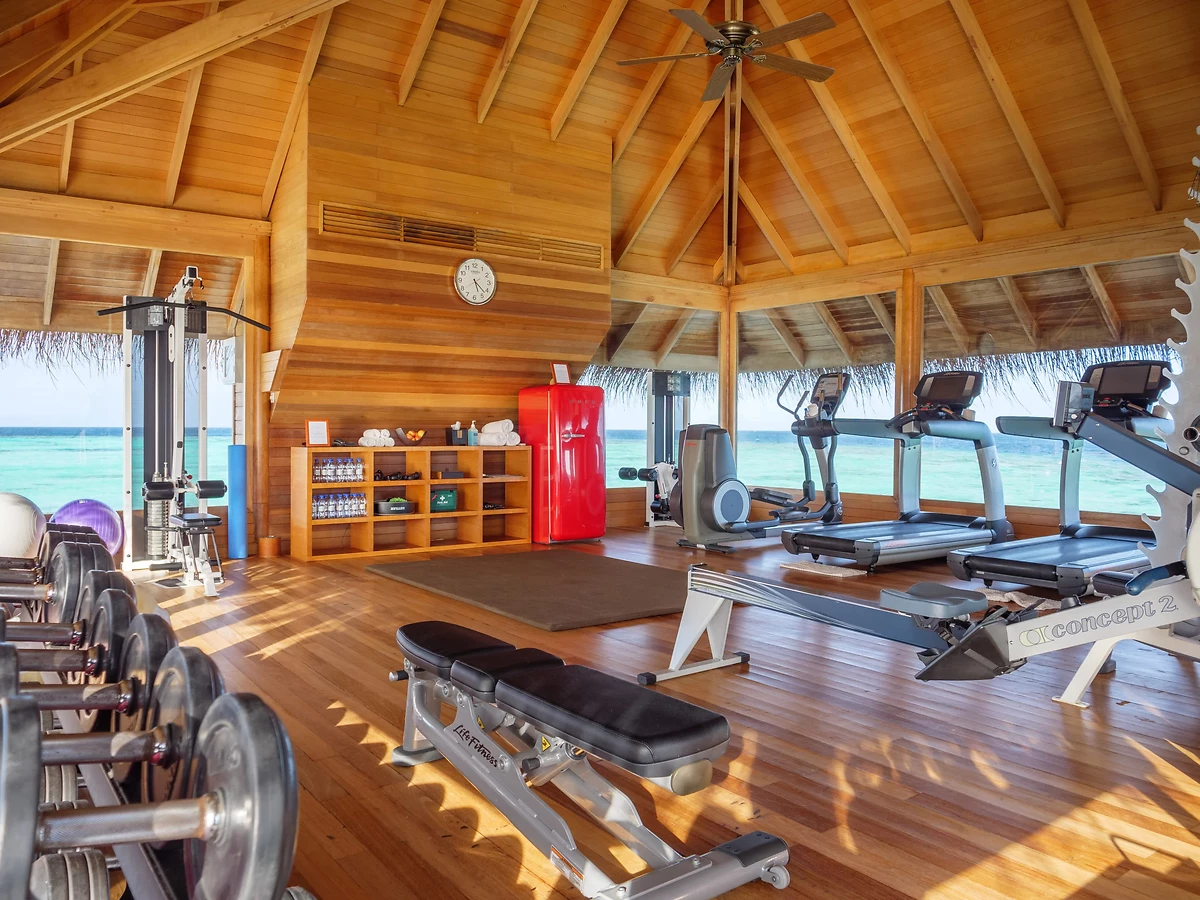 Salle de sport, Huvafen Fushi, Maldives