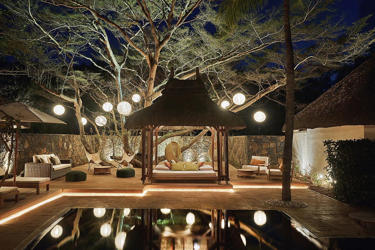 Terrasse, spa de l'hôtel, Paradise Cove Boutique Hotel