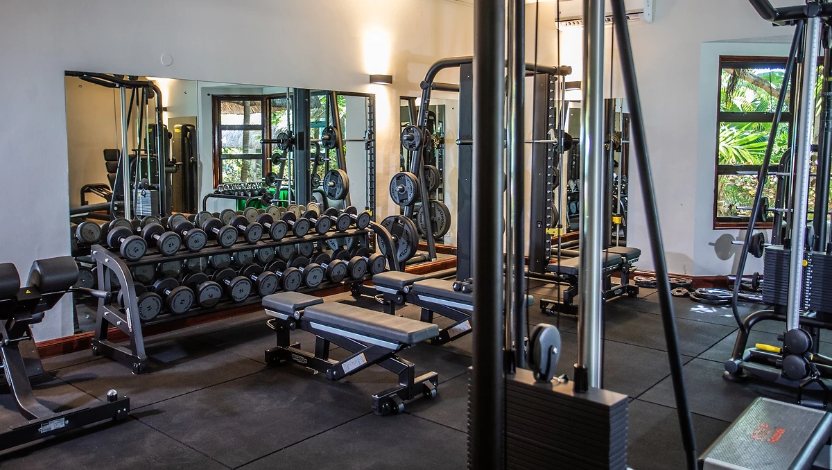 Salle de sport, hôtel Paradis Beachcomber Golf Resort & Spa