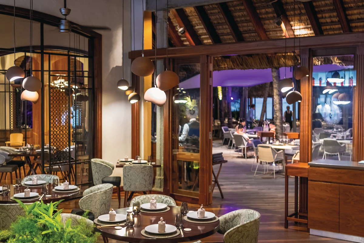 Dina's Restaurant, Dinarobin Beachcomber Golf Resort & Spa, Île Maurice