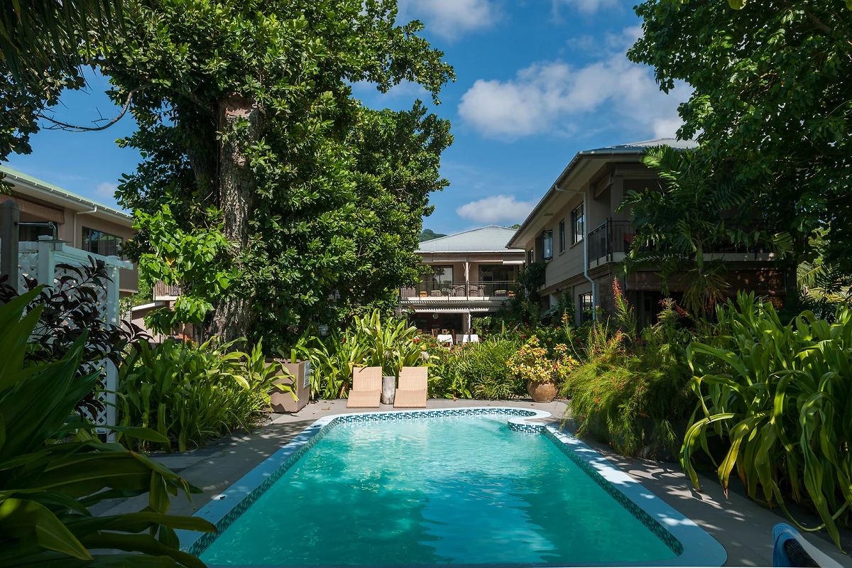 Jardin & Piscine, Le Repaire, Seychelles