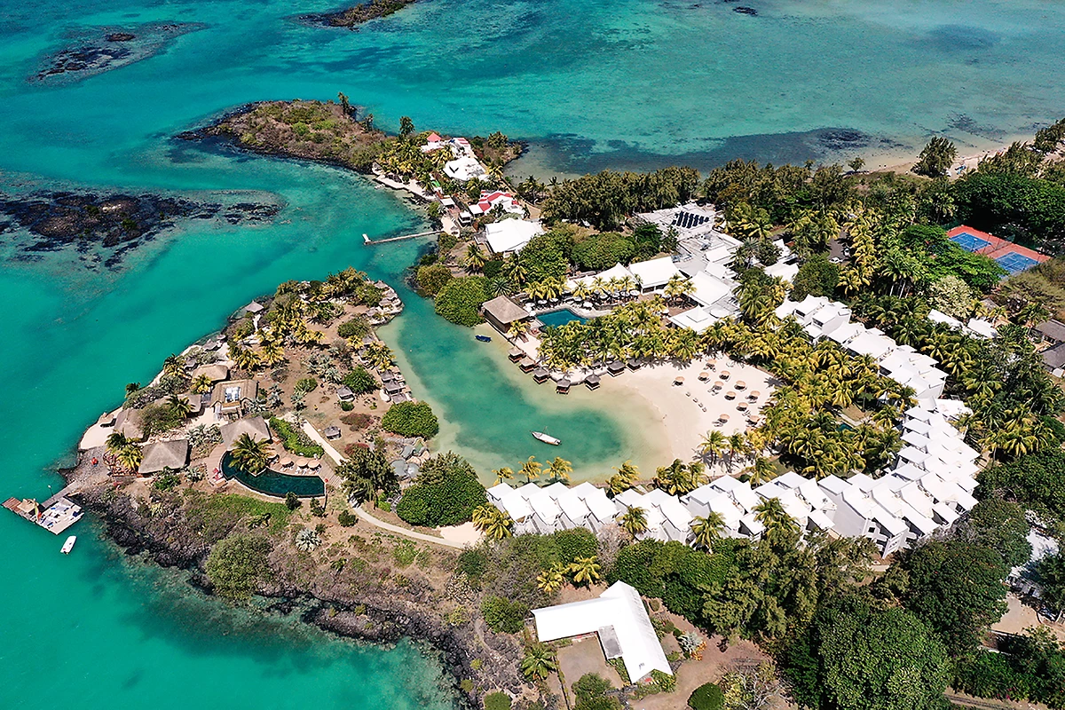Vue aérienne de l'hôtel, Paradise Cove Boutique Hotel