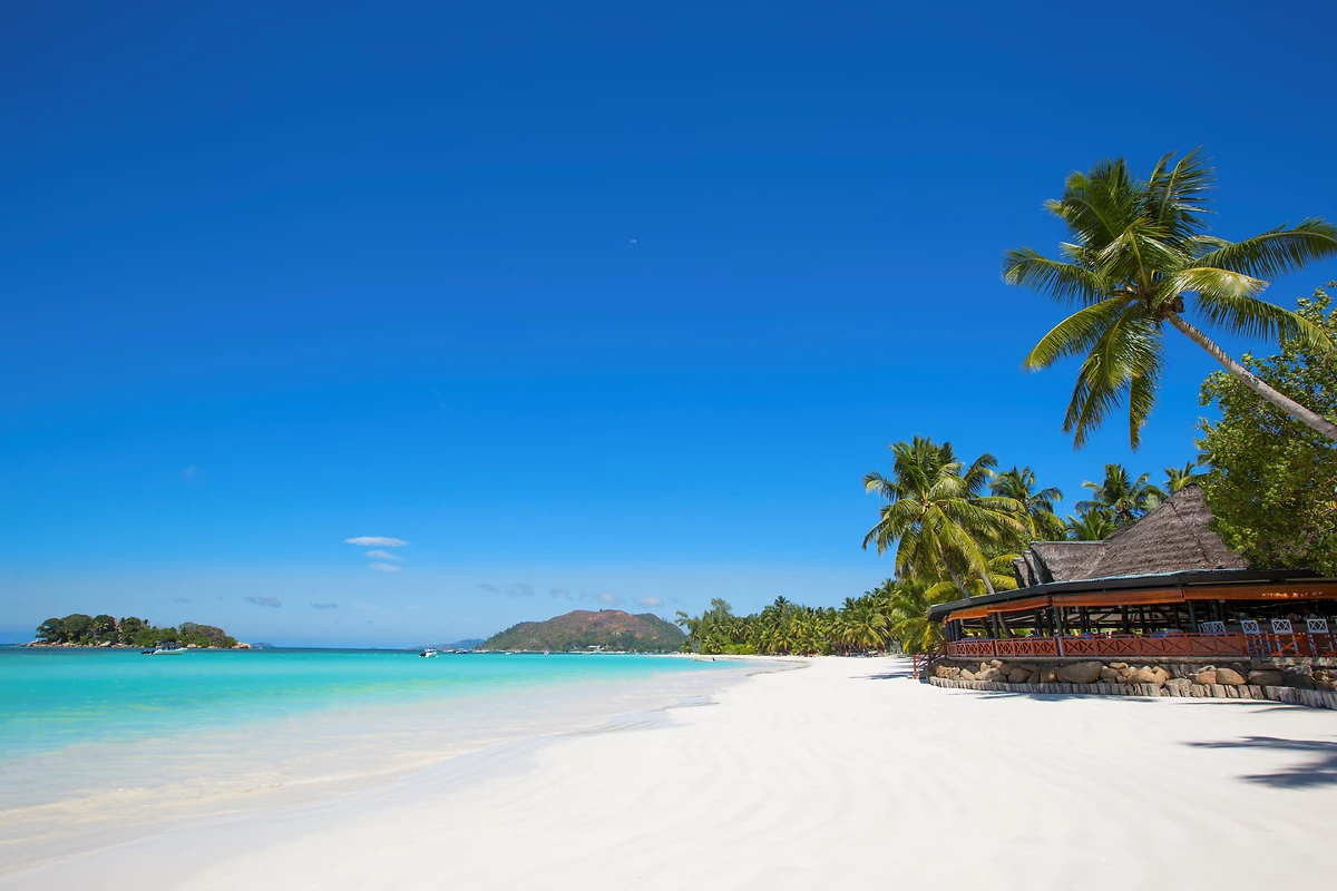 St Pierre Beach Restaurant, Paradise Sun, Seychelles
