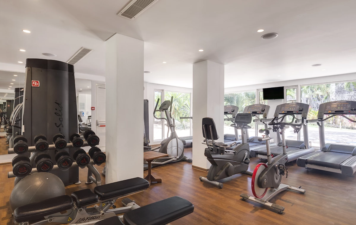 Salle de sport, Canonnier Beachcomber Golf Resort & Spa, Île Maurice