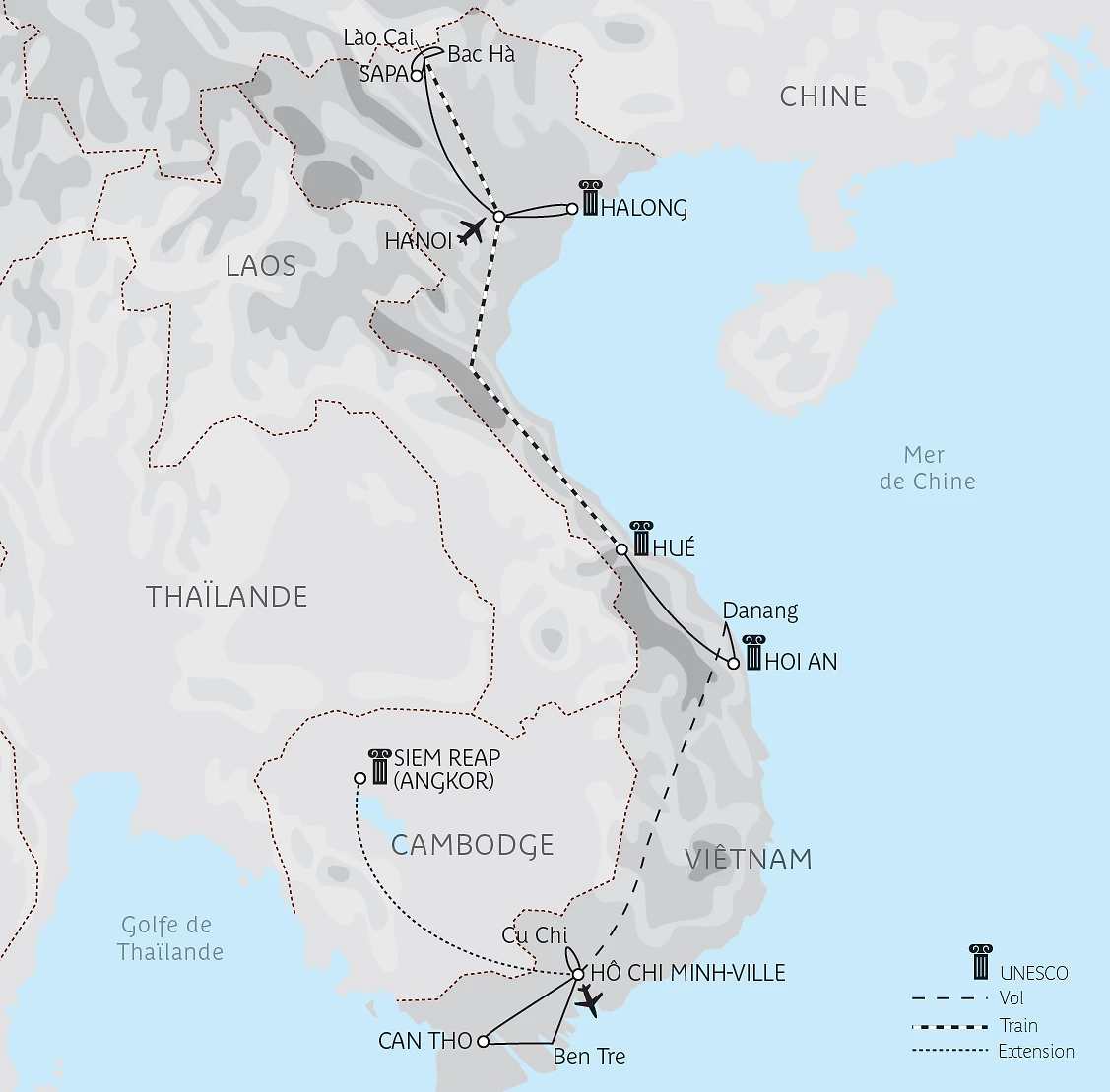 Carte Viêtnam Secret en privé 2027