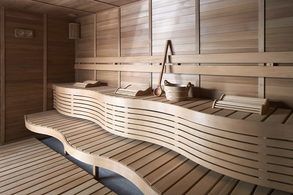 Sauna, Explore Spa, Le Méridien Île Maurice