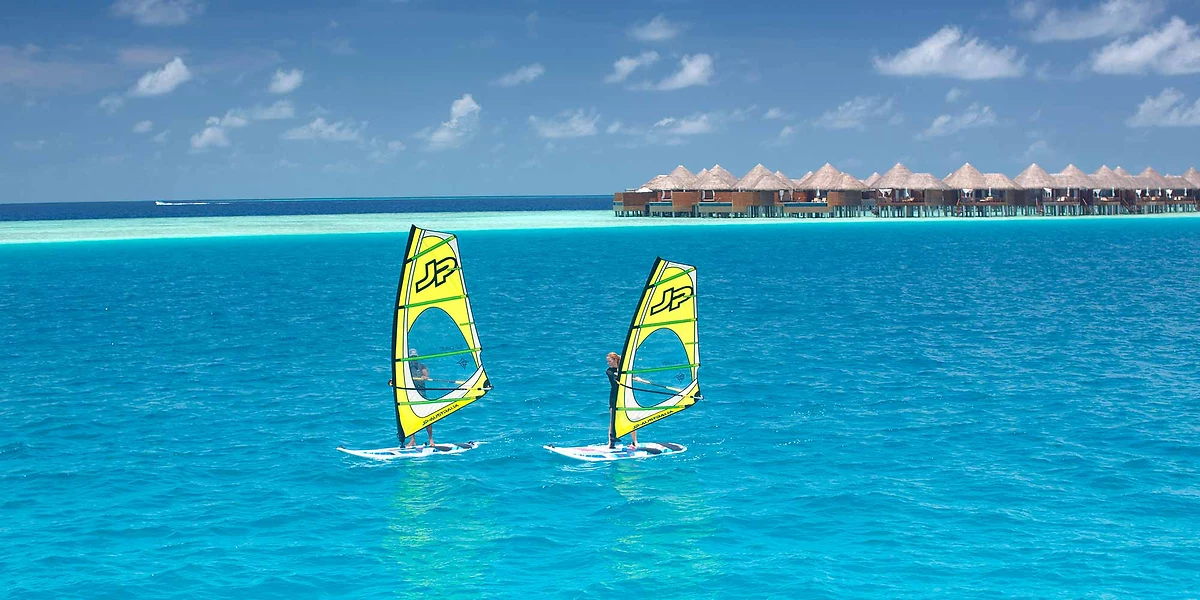 Planche à voile, Baros Maldives, Maldives