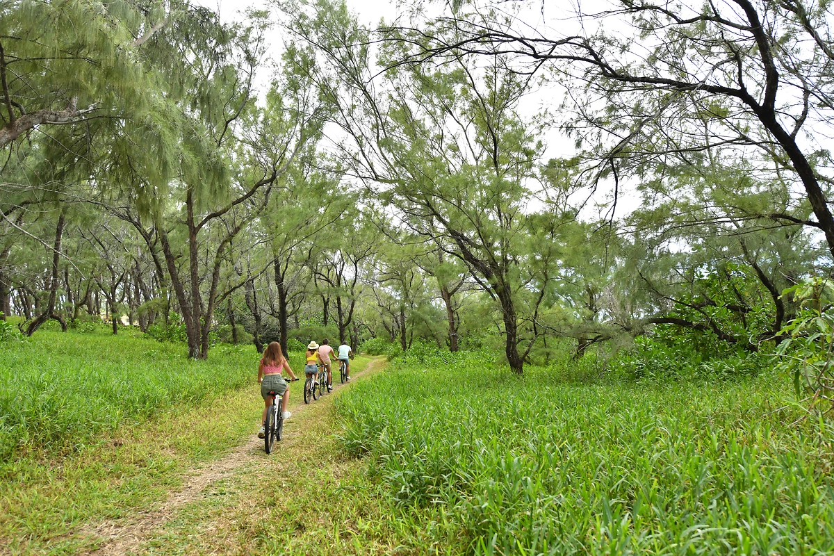 Balade à vélos, Shandrani Beachcomber Resort & Spa, Ile Maurice