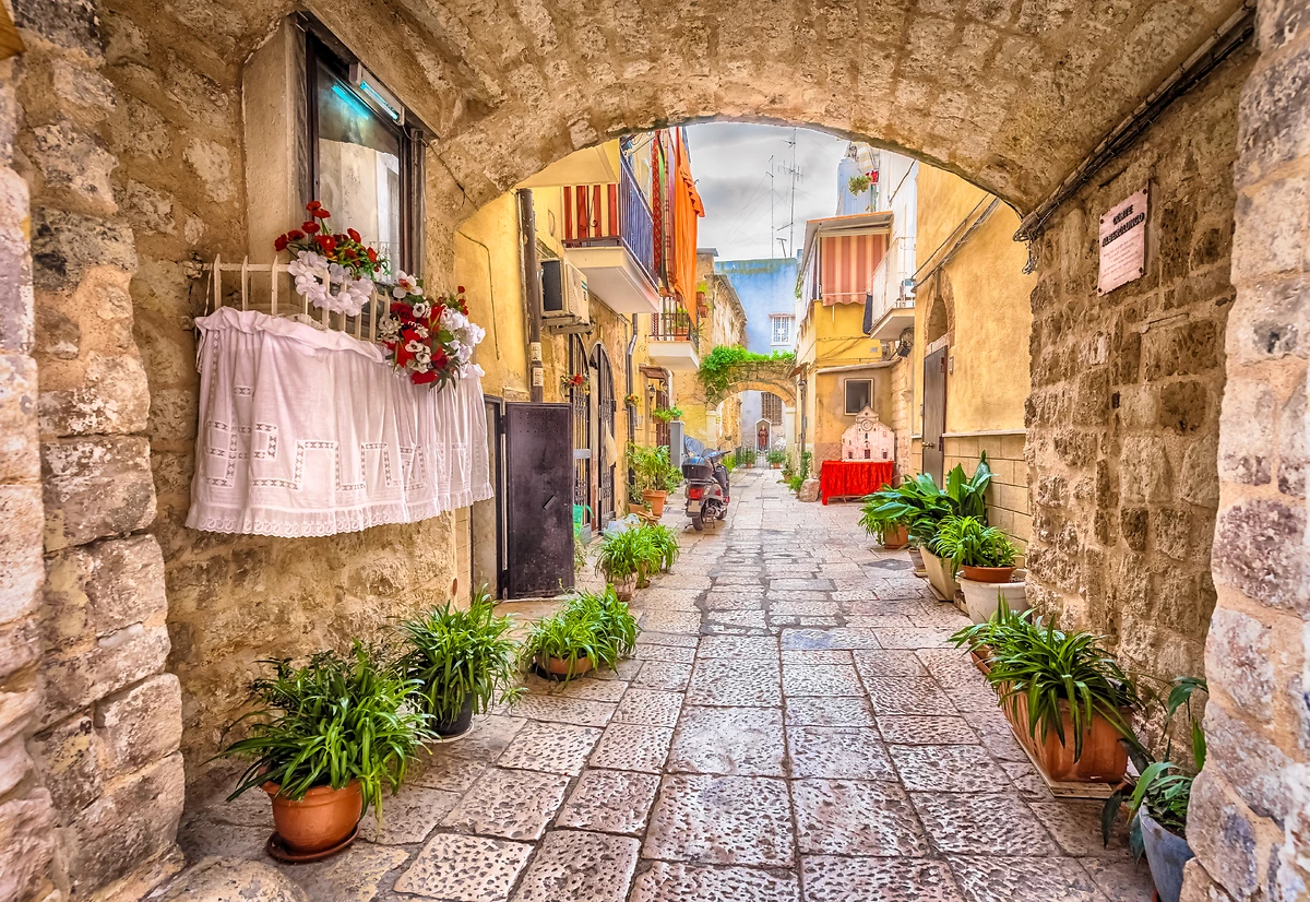 Rue, Bari, Pouilles, Italie