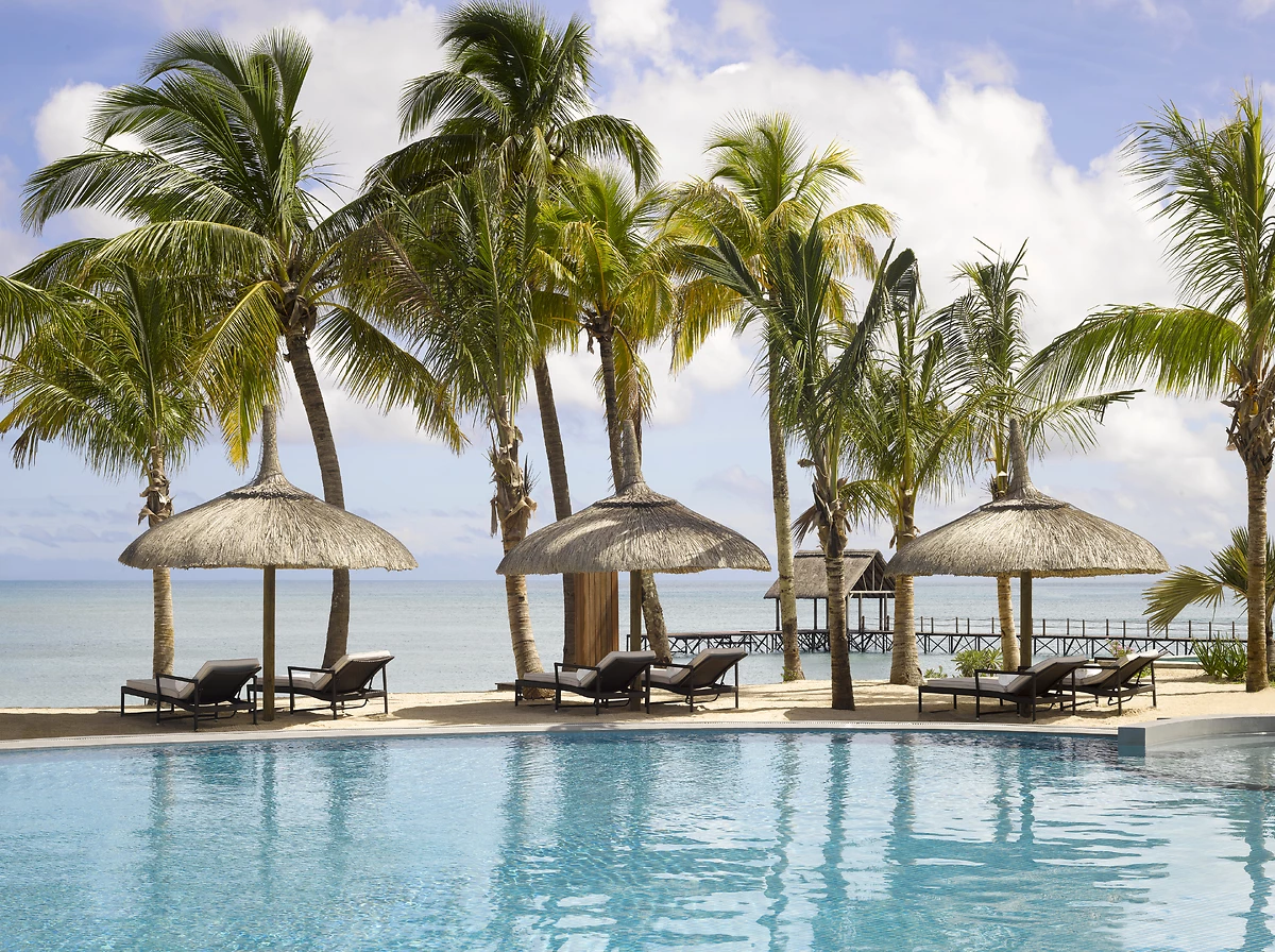 Piscine principale, Le Méridien Île Maurice
