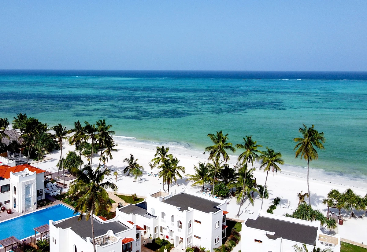 Vue aérienne LUX* Marijani, Zanzibar, Tanzanie
