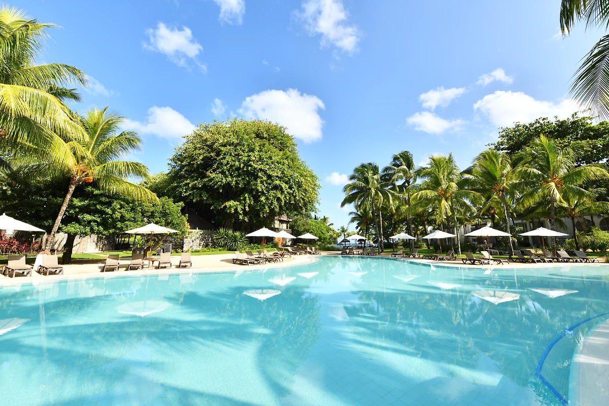 Piscine, Canonnier Beachcomber Golf Resort & Spa, Île Maurice