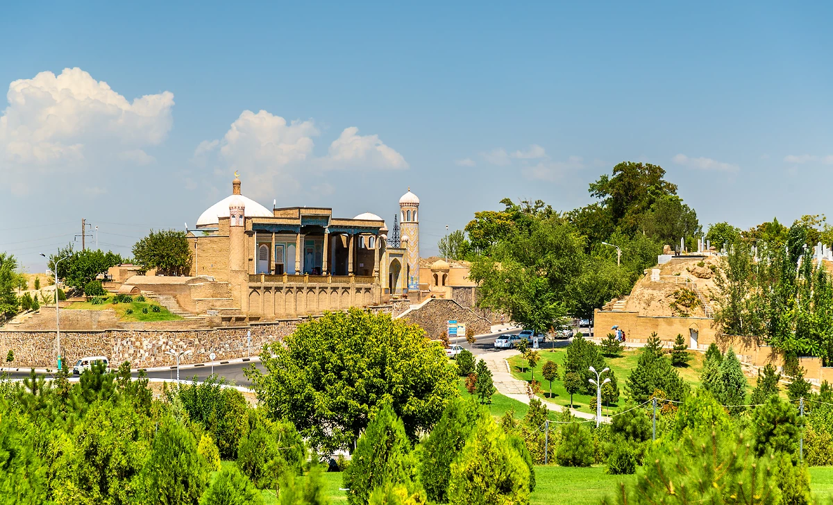 Mosquée, Samarcande, Ouzbékistan