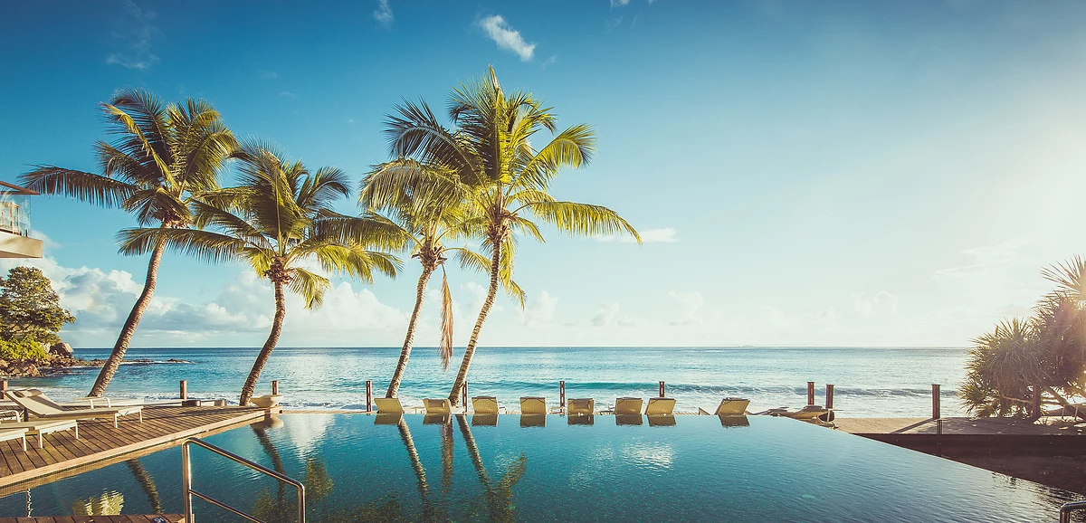 Piscine, Carana Beach, Mahé, Seychelles