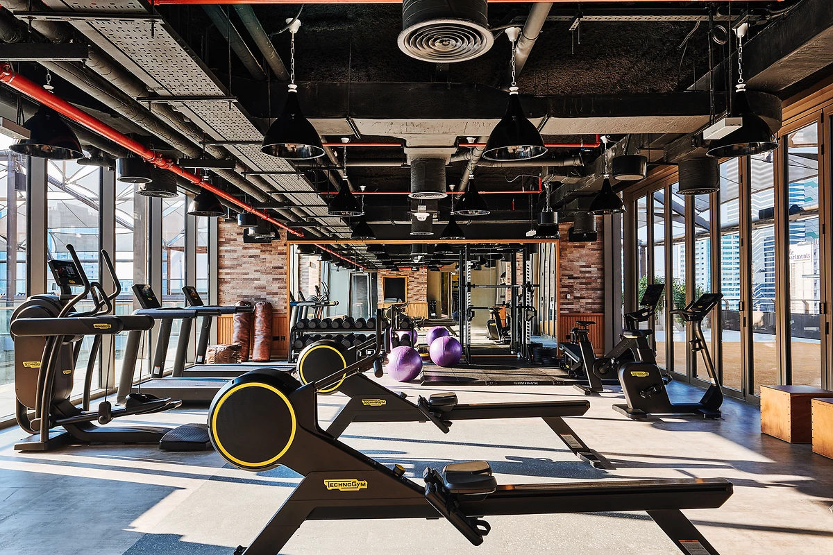 Salle de sport, 25hours Hotel One Central, Dubaï