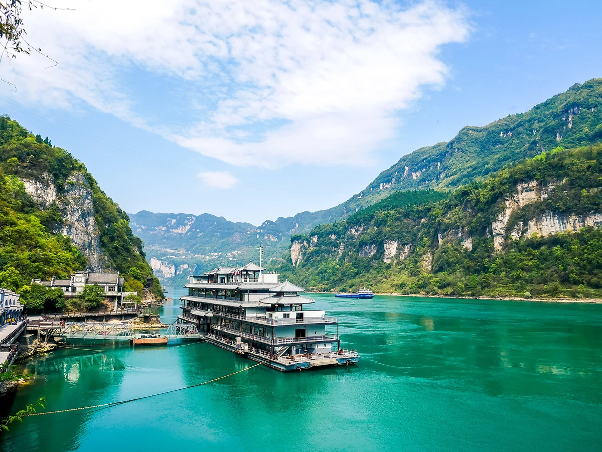 Gorges de Xiling des Trois Gorges, Yichang, Hubei, Chine