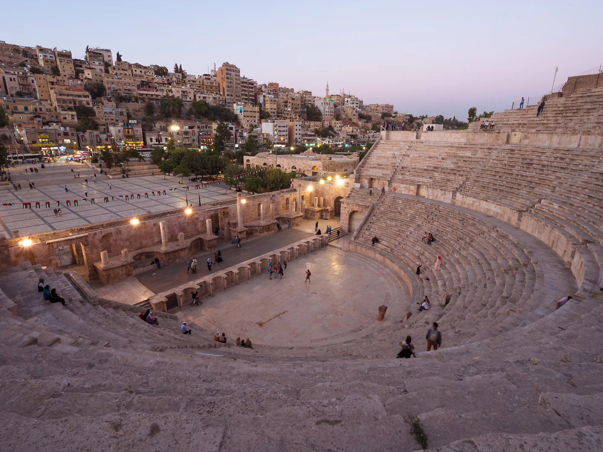 Théâtre romain d'Amman, Jordanie
