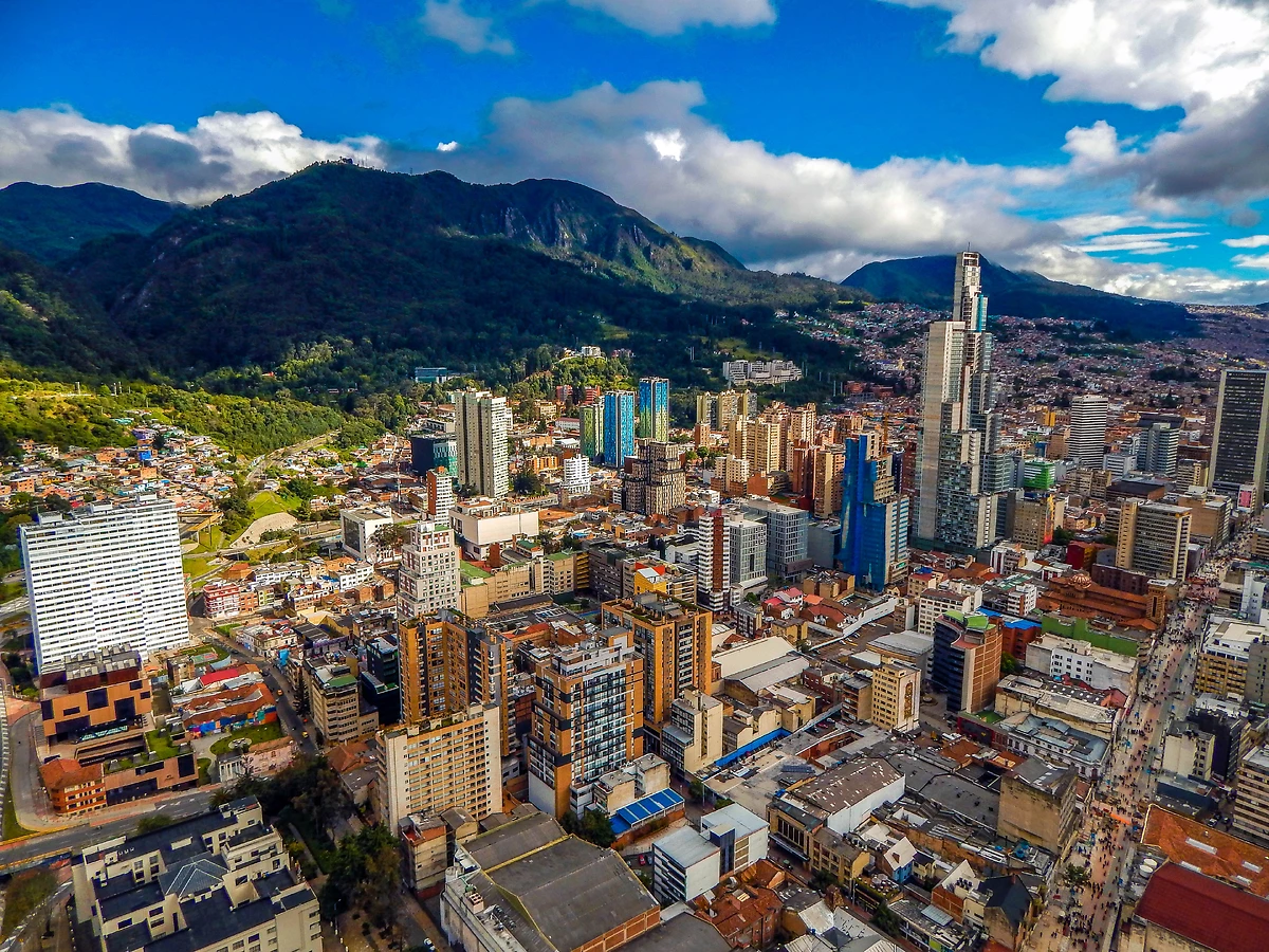 Paysage urbain de Bogota