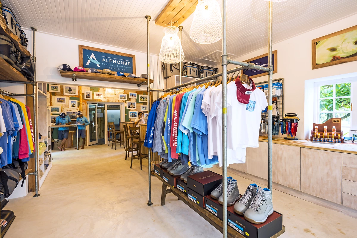 Boutique, Alphonse Island Seychelles