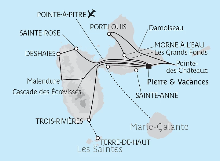 Carte Ti&rsquo;Zîl Karukera