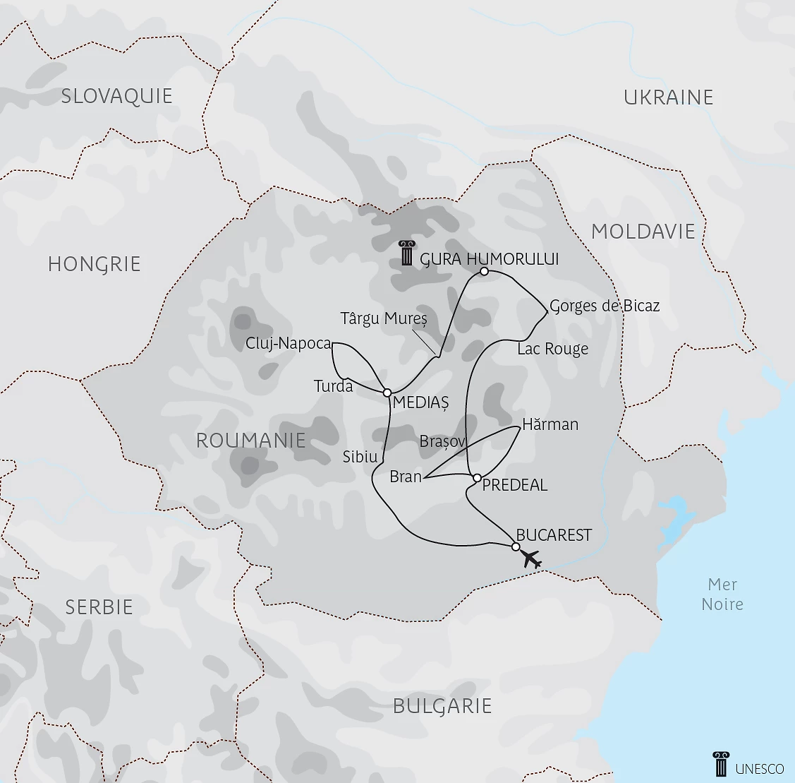 Carte Secrets de Roumanie