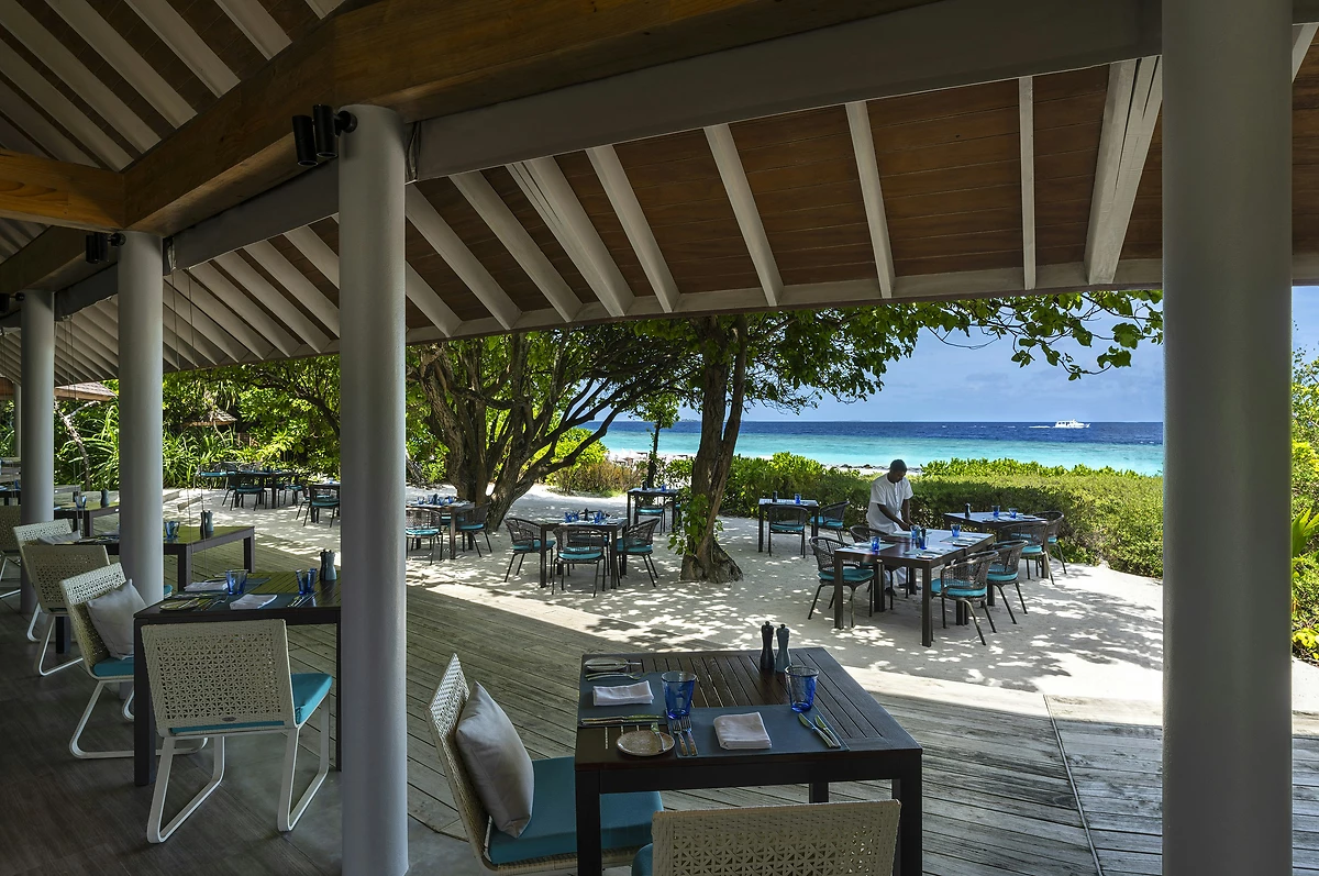 Restaurant Faru, Niva Dhigali Maldives, Atoll de Raa, Maldives