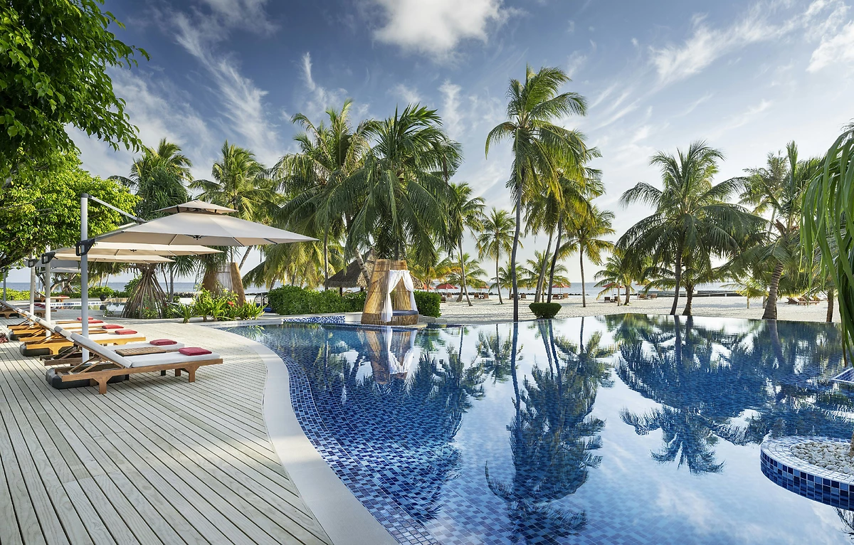 Piscine, Niva Dhigali Maldives, Atoll de Raa, Maldives