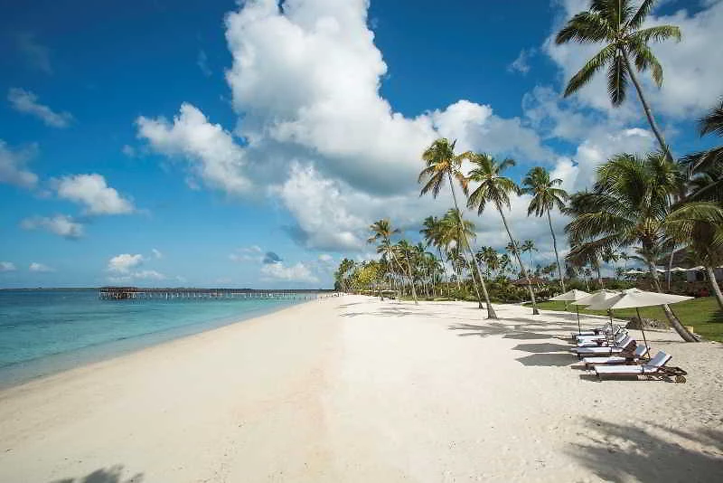 Plage de l'hôtel, The Residence